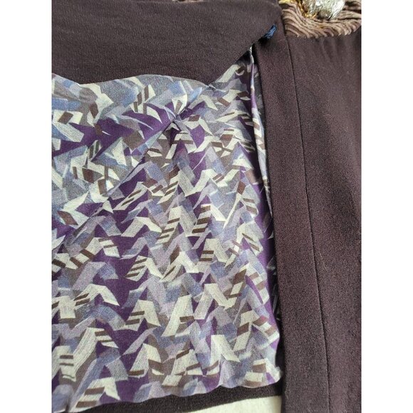 Vintage Pazuki Embellished Purple Velvet Trim Small Statement Designer Coat - Picture 9 of 9